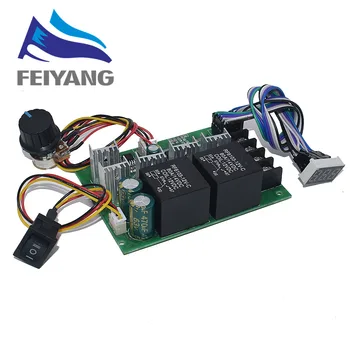 DC10-55V Motor Speed Controller Electric PWM Control Regulator with Reversible Switch Drive Module Input 60A 12V 24V 36V 48V
DC10-55V Motor Speed Controller Electric PWM Control Regulator with Reversible Switch Drive Module Input 60A 12V 24V 36V 48V