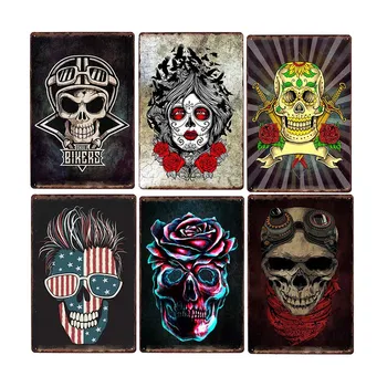 Mexican Skull Metal Signs Vintage Plaques Poster Retro Wall Plates Bar Decoration Cafe Decorative Home Decor 20x30cm
Mexican Skull Metal Signs Vintage Plaques Poster Retro Wall Plates Bar Decoration Cafe Decorative Home Decor 20x30cm