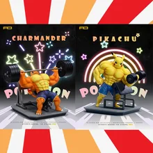 Pokemon 16cm PVC Anime Action Figure Bodybuilding Pikachu Charmander Kawaii Room Decoration Toys For Children Birthday Present 
Pokemon 16cm PVC Anime Action Figure Bodybuilding Pikachu Charmander Kawaii Room Decoration Toys For Children Birthday Present