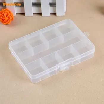 Home Storage Boxes 9 Grid Transparent Plastic Rectangular Box Electronics Components Jewelry Beads Sorting Storage Box 10pcs/lot
Home Storage Boxes 9 Grid Transparent Plastic Rectangular Box Electronics Components Jewelry Beads Sorting Storage Box 10pcs/lot