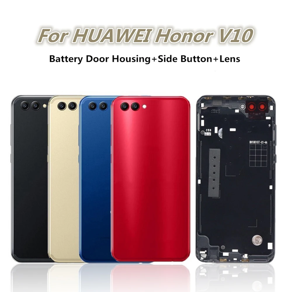 Original For Huawei Honor V10 Metal Case Back Cover Battery Back Cover + Lens+ Side Buttons Suitable For Huawei V10 Back Housing
Original For Huawei Honor V10 Metal Case Back Cover Battery Back Cover + Lens+ Side Buttons Suitable For Huawei V10 Back Housing