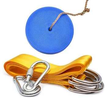 Swing Attachment, Suspension Set Hammock Hammock Chair Swing Hanging Belt & Plastic Disc Children's Swing Disc Swing
Swing Attachment, Suspension Set Hammock Hammock Chair Swing Hanging Belt & Plastic Disc Children's Swing Disc Swing