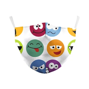 Cute Emoj Cartoon Print Fabric Mask Adult PM2.5 Air Filter Protective Reusable Mouth Mask Print Cover Washable Dust Proof
Cute Emoj Cartoon Print Fabric Mask Adult PM2.5 Air Filter Protective Reusable Mouth Mask Print Cover Washable Dust Proof