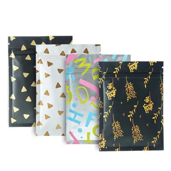 100pcs Colored Aluminium foil standup bag zipper lock,Gift Dried Food Fruit Tea packaging Pouches Ziplock Self Sealing bag
100pcs Colored Aluminium foil standup bag zipper lock,Gift Dried Food Fruit Tea packaging Pouches Ziplock Self Sealing bag