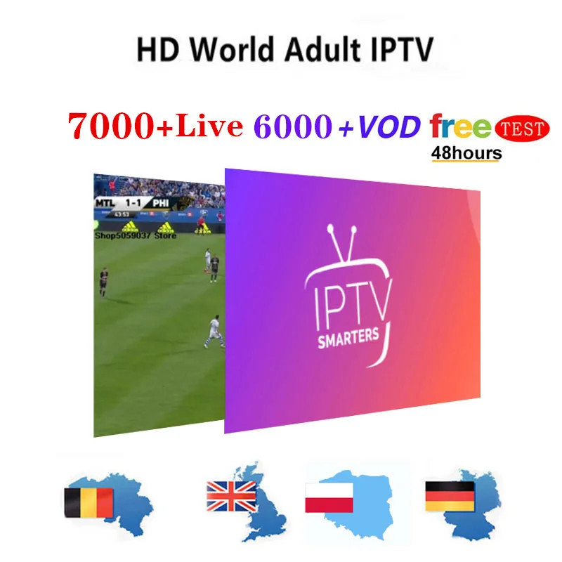 

Europe IPTV Subscription Rocksat Nordic France UK German Arabic Dutch Sweden French Poland Portugal Smart TV IPTV M3U 7400 Live