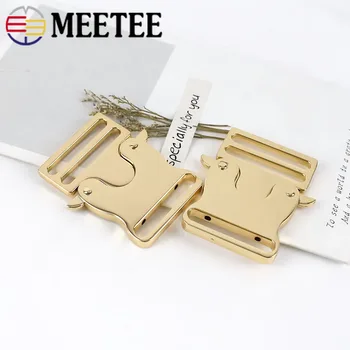 Meetee 5/10pcs ID31mm Alloy Release Buckles Bags Strap Card Lock Clasp DIY Luggage Webbing Hook Belt Buckle Hardware Accessories
Meetee 5/10pcs ID31mm Alloy Release Buckles Bags Strap Card Lock Clasp DIY Luggage Webbing Hook Belt Buckle Hardware Accessories