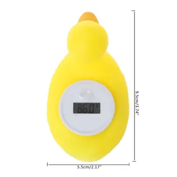 Baby Shower Bath Water Temperature Thermometer Cartoon Yellow Duck Waterproof Water Sensor Test Children Bathing Toy U50F
Baby Shower Bath Water Temperature Thermometer Cartoon Yellow Duck Waterproof Water Sensor Test Children Bathing Toy U50F