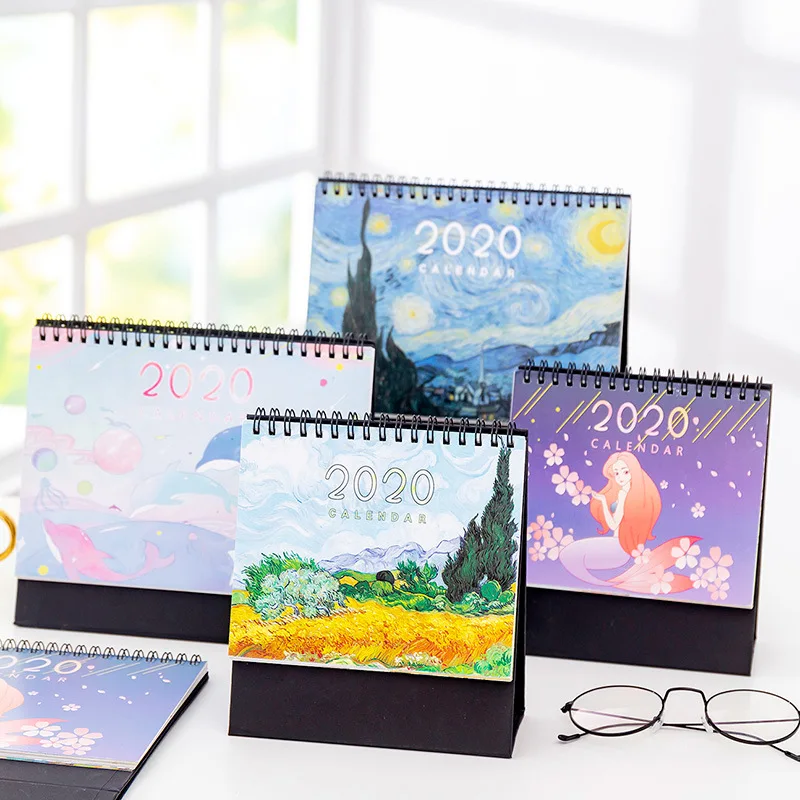 Desk Calendar 2020 Creative Simple Desktop Ornaments Calendar Memo Planner 
Desk Calendar 2020 Creative Simple Desktop Ornaments Calendar Memo Planner