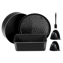 Air Fryer Accessories for 6. 5 QT and 8 QT Ninja Foodi,Air Fryer Bake Kit , Non-Stick Coating,Dishwasher Safe
Air Fryer Accessories for 6. 5 QT and 8 QT Ninja Foodi,Air Fryer Bake Kit , Non-Stick Coating,Dishwasher Safe