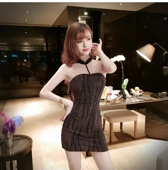 Nightclub Women's 2019 Sexy Dress Sexy Wrap Dress Hanging Backpack Hip Sling Skirt
Nightclub Women's 2019 Sexy Dress Sexy Wrap Dress Hanging Backpack Hip Sling Skirt