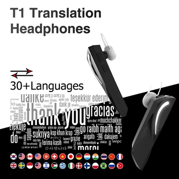 T1 translation 33 Languages Smart Voice Translator instant Translate Wireless Bluetooth Translator Earphone 
T1 translation 33 Languages Smart Voice Translator instant Translate Wireless Bluetooth Translator Earphone