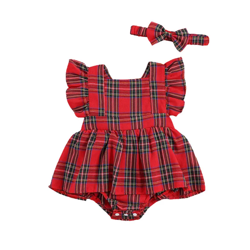 Baby Girl Clothes Toddler Romper Cotton Fashion Cute Christmas Plaid Romper+Headwear Ropa Bebe Vetement Bebe Mamelucos Para Bebe
Baby Girl Clothes Toddler Romper Cotton Fashion Cute Christmas Plaid Romper+Headwear Ropa Bebe Vetement Bebe Mamelucos Para Bebe