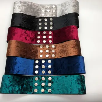 2019 New Luxury Fashion Brand Wide 7.5cm Flannel Belt Velvet PU Leather Dress Fashion Decoration Personality Belts for Women
2019 New Luxury Fashion Brand Wide 7.5cm Flannel Belt Velvet PU Leather Dress Fashion Decoration Personality Belts for Women