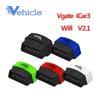 Vgate ICAR 3 Wifi ELM327 OBD Scanner ICAR3 Wi Fi Car Diagnostic Tool For Android /IOS Windows ELM 327 WI-FI ICAR Reader
Vgate ICAR 3 Wifi ELM327 OBD Scanner ICAR3 Wi Fi Car Diagnostic Tool For Android /IOS Windows ELM 327 WI-FI ICAR Reader