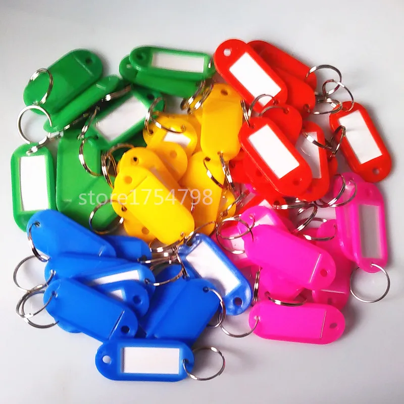 100 pcs / lot Plastic Key ID Label Tags Card Split Ring Keyring Keychain 10 Colors DIY Picture frame Red Pink Green Blue Yellow
100 pcs / lot Plastic Key ID Label Tags Card Split Ring Keyring Keychain 10 Colors DIY Picture frame Red Pink Green Blue Yellow