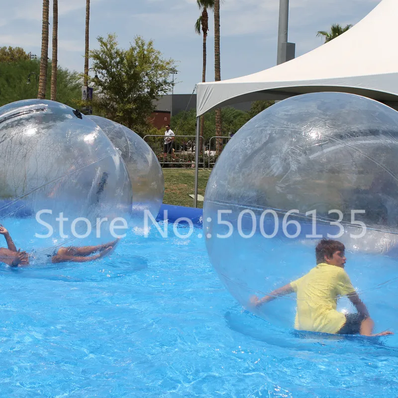 

2019 Inflatable Water Walking Ball Water Rolling Ball Water Balloon Zorb Ball Inflatable Human Hamster Plastic Freeshipping Fede
