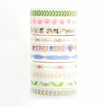 8mm*10m Fresh Style DIY Mini Cute Kawaii Decorative Washi Tape Floral Adhesive Masking Tape for Scrapbooking
8mm*10m Fresh Style DIY Mini Cute Kawaii Decorative Washi Tape Floral Adhesive Masking Tape for Scrapbooking
