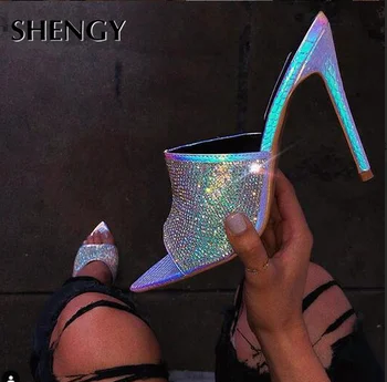 New Fashion Rhinestone High Heels Multicolor Women Sandals Work Woman Shoes Weeding Shoes Office Career Elegant Pumps
New Fashion Rhinestone High Heels Multicolor Women Sandals Work Woman Shoes Weeding Shoes Office Career Elegant Pumps