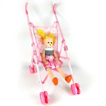 Random Color Trolley Dolls Stroller Foldable Pushchair Pram Cart Baby Children Toy Cart Doll Baby Girl Pretend Play Toy Set
Random Color Trolley Dolls Stroller Foldable Pushchair Pram Cart Baby Children Toy Cart Doll Baby Girl Pretend Play Toy Set