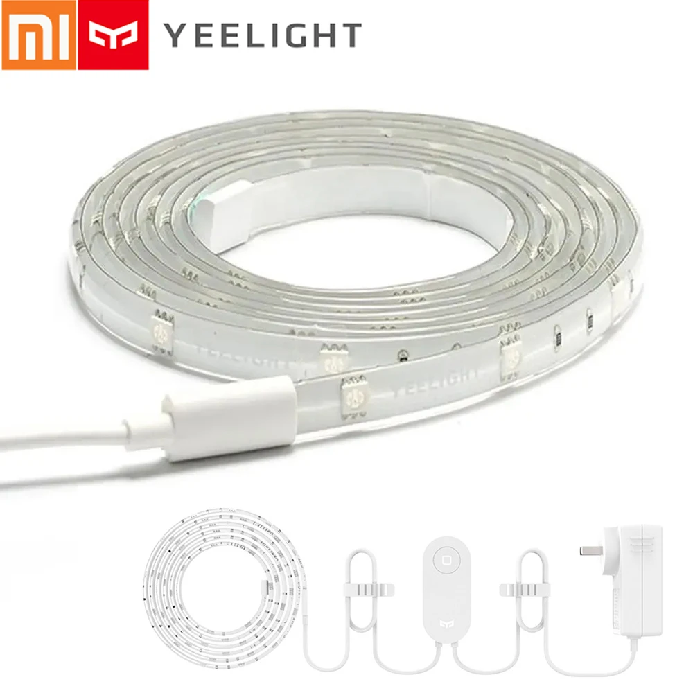 Yeelight 2M Smart APP RGB LED Color Strip Light Set EU US Plug Extendable 10M Strip Lights WiFi Music Scenes Home Party Decor
Yeelight 2M Smart APP RGB LED Color Strip Light Set EU US Plug Extendable 10M Strip Lights WiFi Music Scenes Home Party Decor
