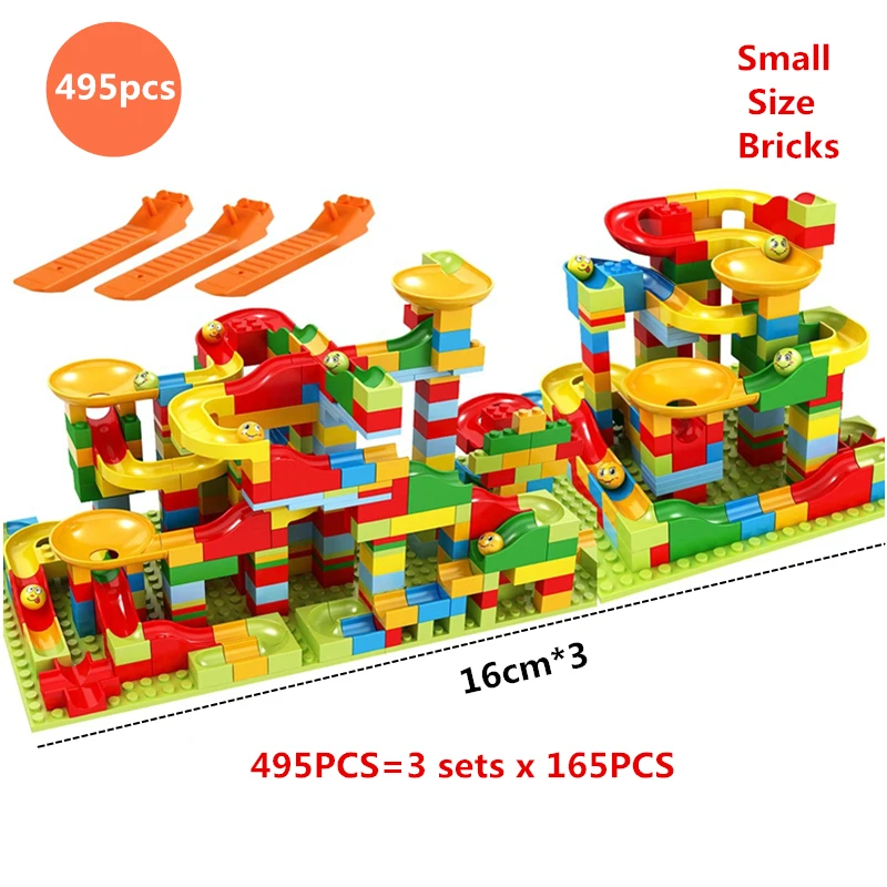 Small Size Building Blocks Marble Race Run Funnel slide Compatible with Ideas city blocks track Assemble Bricks Kids Toys gifts
Small Size Building Blocks Marble Race Run Funnel slide Compatible with Ideas city blocks track Assemble Bricks Kids Toys gifts