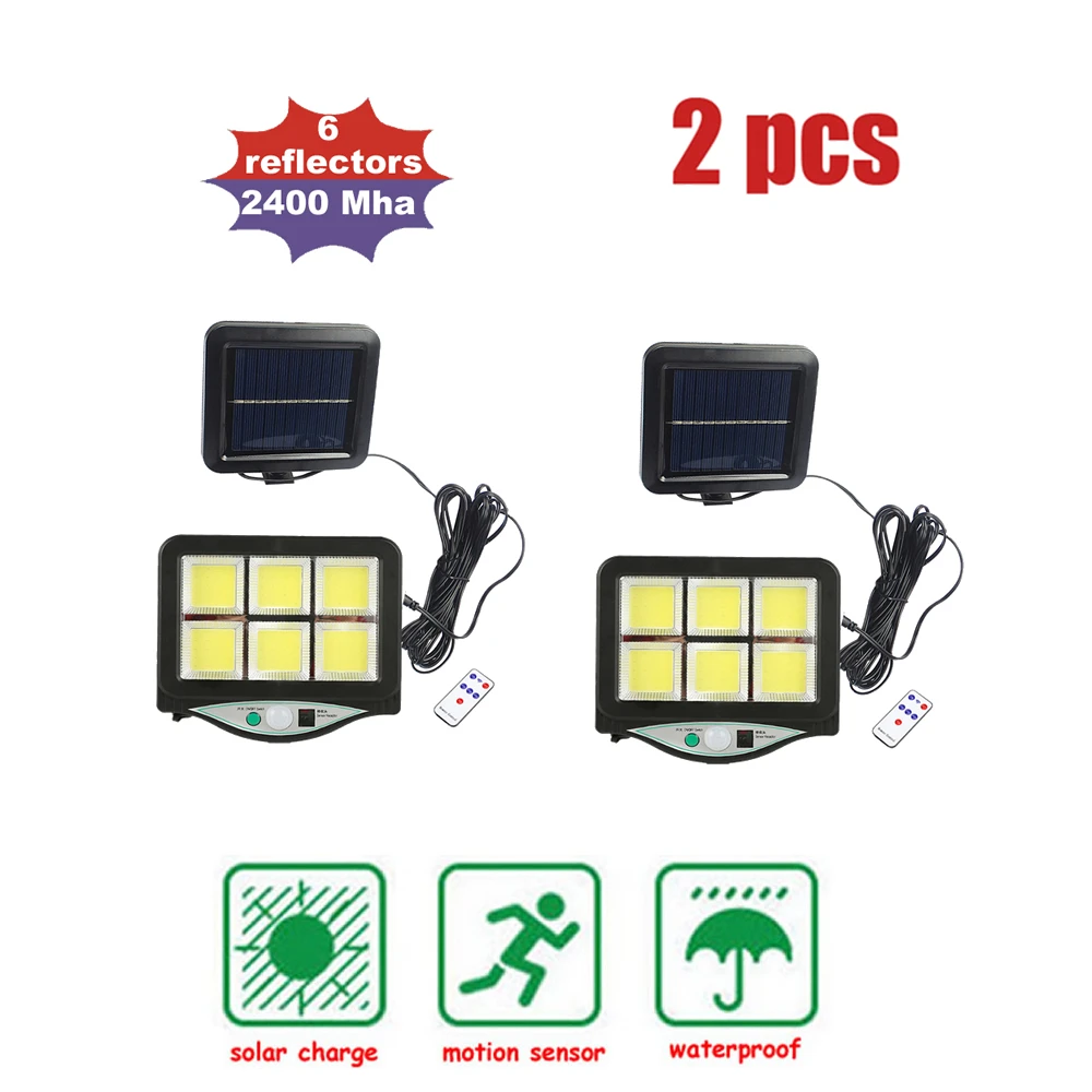 Solar Wall Lights LED Bright Security Light Motion Sensor Night Emergency Waterproof Outdoor Solar Light remote 3 modes seperabl
Solar Wall Lights LED Bright Security Light Motion Sensor Night Emergency Waterproof Outdoor Solar Light remote 3 modes seperabl