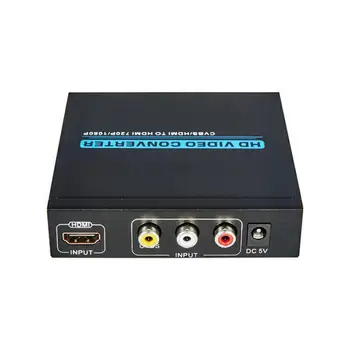 T-615 HDMI Converter AV/HDMI TO HDMI HD Video Converter CVBS/HDMI TO HDMI 720P/1080P Digital High Definition Video Converter
T-615 HDMI Converter AV/HDMI TO HDMI HD Video Converter CVBS/HDMI TO HDMI 720P/1080P Digital High Definition Video Converter