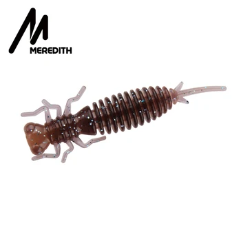 MEREDITH 10pcs Larva Fishing Lures 50mm 0.9g Soft Plastic Lures Larva Freshwater Swimbaits Silicone Soft Bait Worm For Fishing
MEREDITH 10pcs Larva Fishing Lures 50mm 0.9g Soft Plastic Lures Larva Freshwater Swimbaits Silicone Soft Bait Worm For Fishing