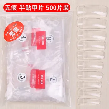 500 PCs Bag False Nails Natural Transparent Stick Nails Tips
500 PCs Bag False Nails Natural Transparent Stick Nails Tips
