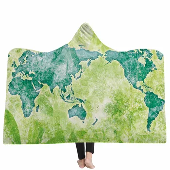 WHQ Soft Warm World Map Printed Hooded Blanket Winter Thick Throw Blanket for Adults Coral Fleece Fabric Manta Con Capucha
WHQ Soft Warm World Map Printed Hooded Blanket Winter Thick Throw Blanket for Adults Coral Fleece Fabric Manta Con Capucha