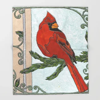 Stained Glass Cardinal Blanket 3D Flannel Blanket for Bed Fleece Throw Funny Plush Bedspreads Wholesale
Stained Glass Cardinal Blanket 3D Flannel Blanket for Bed Fleece Throw Funny Plush Bedspreads Wholesale