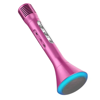 Microphone Professional Sound Speaker LED Lights Accessories Bluetooth Handheld Singing Wireless Speech Radio KTV
Microphone Professional Sound Speaker LED Lights Accessories Bluetooth Handheld Singing Wireless Speech Radio KTV