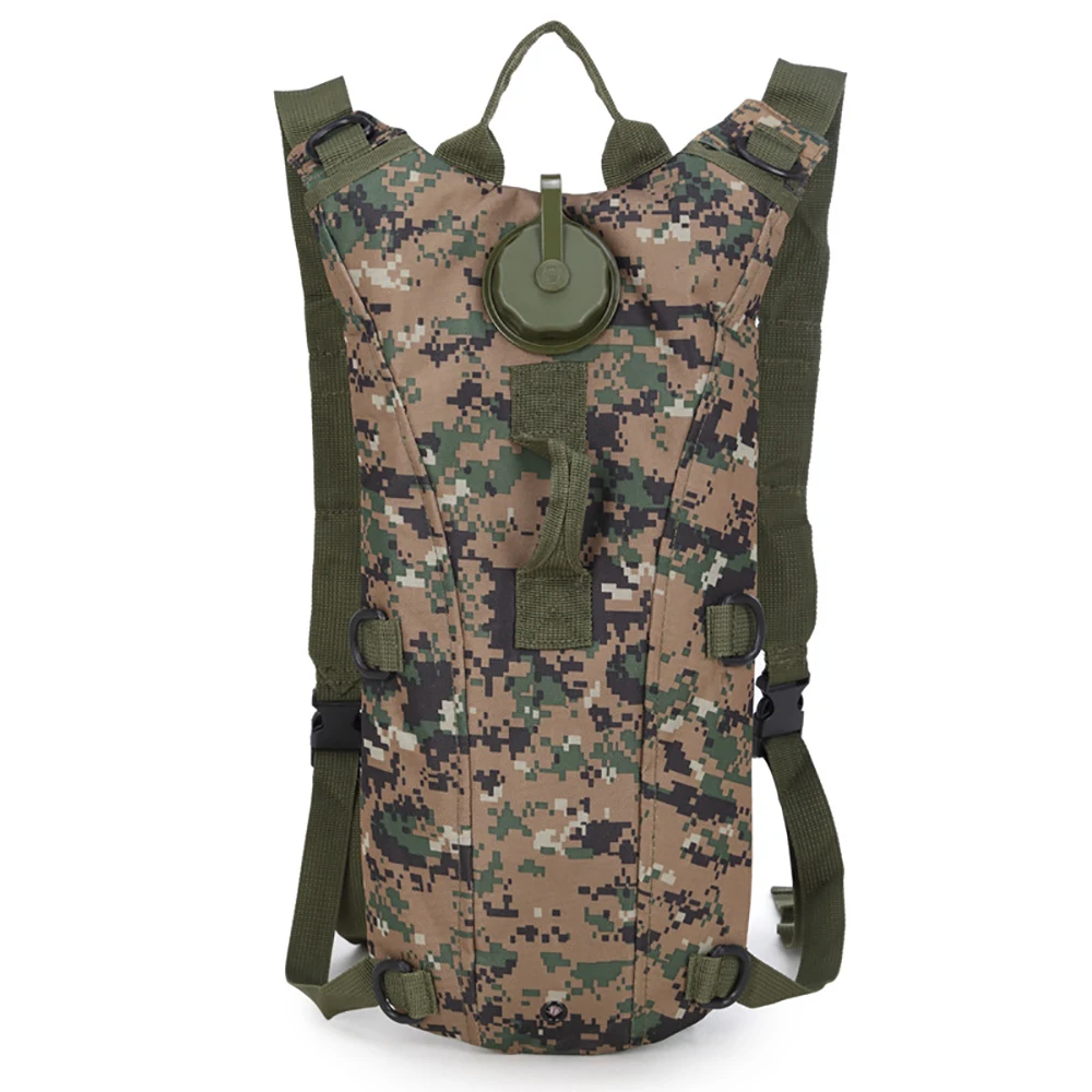 3L Oxford Fabric Unisex Military Tactical Hydration Backpack Outdoor Sports Drinking Water Bag for Cycling Climb Hiking Running
3L Oxford Fabric Unisex Military Tactical Hydration Backpack Outdoor Sports Drinking Water Bag for Cycling Climb Hiking Running