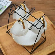 Iron Kitchen Storage Rack Coffee Cup Shelves Plate Mug Hanging Drying Holder Kitchen Organizer 18.5*12*19cm
Iron Kitchen Storage Rack Coffee Cup Shelves Plate Mug Hanging Drying Holder Kitchen Organizer 18.5*12*19cm