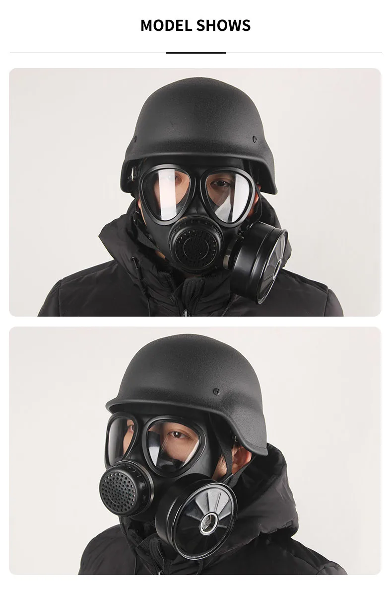 Full Face Chemical Gas Mask | Protective Respirator FM05