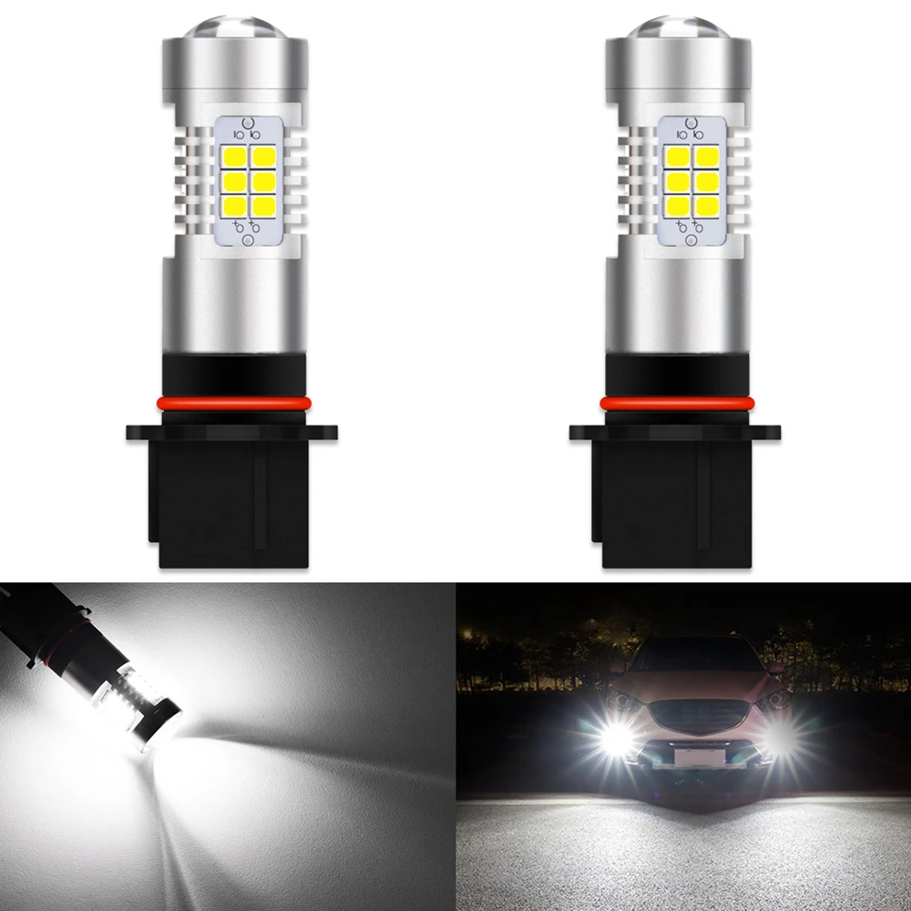 2 шт. Авто P13W светодиодный Canbus Error Free SH24W PSX26W лампы для Mazda CX-5 Габаритные огни DRL 6000 К