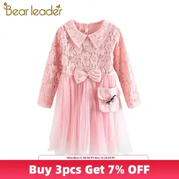 Bear Leader Girls Cute Clothes 2020 Autumn New Peter Pan Collar Causal Lace Princess Dress with Bow 4-13 Years Dresses for Girls
Bear Leader Girls Cute Clothes 2020 Autumn New Peter Pan Collar Causal Lace Princess Dress with Bow 4-13 Years Dresses for Girls