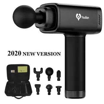 Youlisn 2020 Body Muscle Vibration Percussion Electronic Deep Tissue Massage Gun Sport Relaxtion 4 Speeds 6 Massage Heads
Youlisn 2020 Body Muscle Vibration Percussion Electronic Deep Tissue Massage Gun Sport Relaxtion 4 Speeds 6 Massage Heads