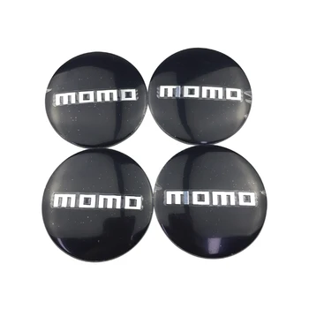 

MOMO Logo For Volkswagen Jaguar Fiat Lancia Corvette BMW Benz Toyota Nissan 56mm Wheel Rim Emblem Hub Caps Automobile Styling