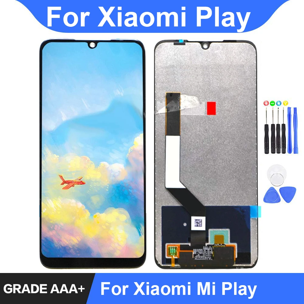 For Xiaomi Play Display Touch Screen Digitizer with Frame LCD Assembly Replacement for Xiaomi Mi Play LCD Repair Parts
For Xiaomi Play Display Touch Screen Digitizer with Frame LCD Assembly Replacement for Xiaomi Mi Play LCD Repair Parts