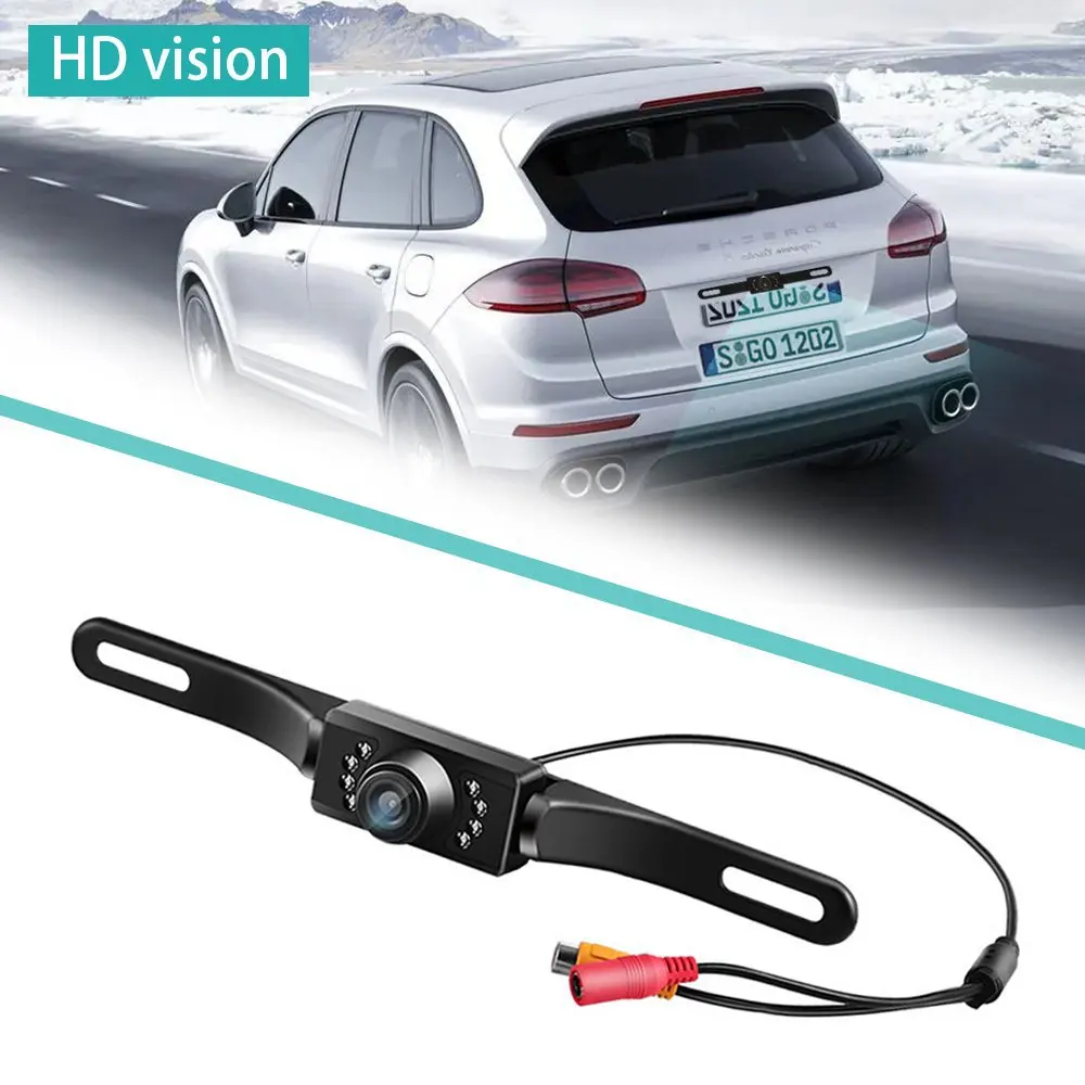 HD Starlight Night Sight Waterproof LED Car Rear View Camera License Plate Frame Reverse AHD Truck Bus Camera Supplies
HD Starlight Night Sight Waterproof LED Car Rear View Camera License Plate Frame Reverse AHD Truck Bus Camera Supplies