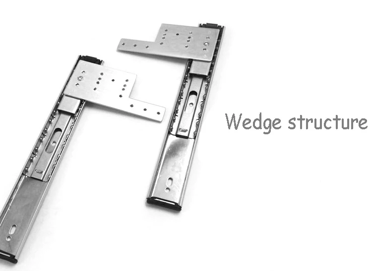 Generic 1 Set Thicken Side Loading Push & Pull Rail Hidden Door Looping Collapsible Door