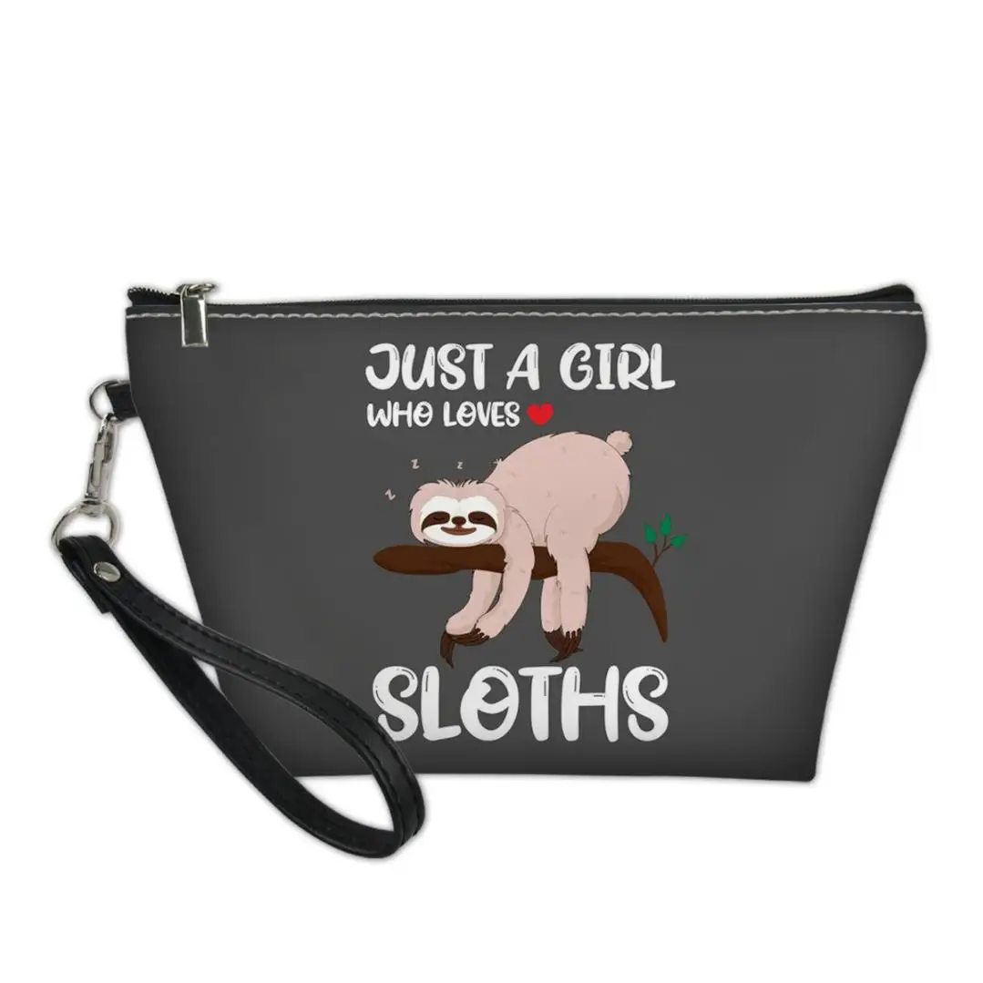 Cosmetic Bag for Make Up Luxury Just A Girl Who Loves Lazy Sloth Design Cosmetic Bag Mini PU Leather Make Up Pouch Girls
Cosmetic Bag for Make Up Luxury Just A Girl Who Loves Lazy Sloth Design Cosmetic Bag Mini PU Leather Make Up Pouch Girls