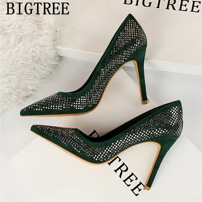 BIGTREE Fashion Glitter Heels Black High Heels Evening Shoes Ladies Shoes Pumps Women Shoes Italian Fetish High Heels Zapatos
BIGTREE Fashion Glitter Heels Black High Heels Evening Shoes Ladies Shoes Pumps Women Shoes Italian Fetish High Heels Zapatos