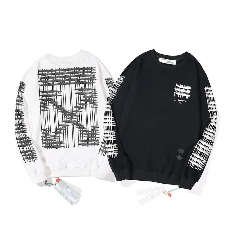 2020 spring and autumn European and American men's industrial buildings reflective stripe printed round neck long sleeve sweater
2020 spring and autumn European and American men's industrial buildings reflective stripe printed round neck long sleeve sweater