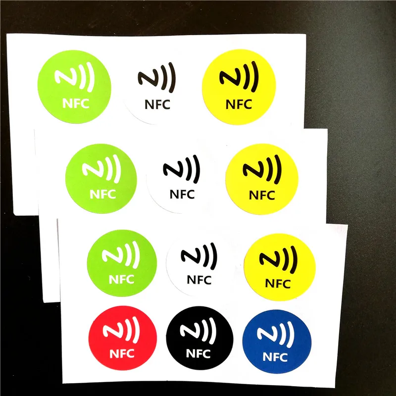 6Pcs NFC Tags Stickers NFC213 Label Rfid Tag Card Adhesive Key Tags Metallic NFC Phone NFC Stickers All NFC Phones llavero Token
6Pcs NFC Tags Stickers NFC213 Label Rfid Tag Card Adhesive Key Tags Metallic NFC Phone NFC Stickers All NFC Phones llavero Token