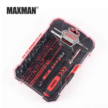 MAXMAN 66 in 1 Multi-function Screwdriver Set Telecommunications Batch Mobile Computer Repair Screwdriver Set
MAXMAN 66 in 1 Multi-function Screwdriver Set Telecommunications Batch Mobile Computer Repair Screwdriver Set