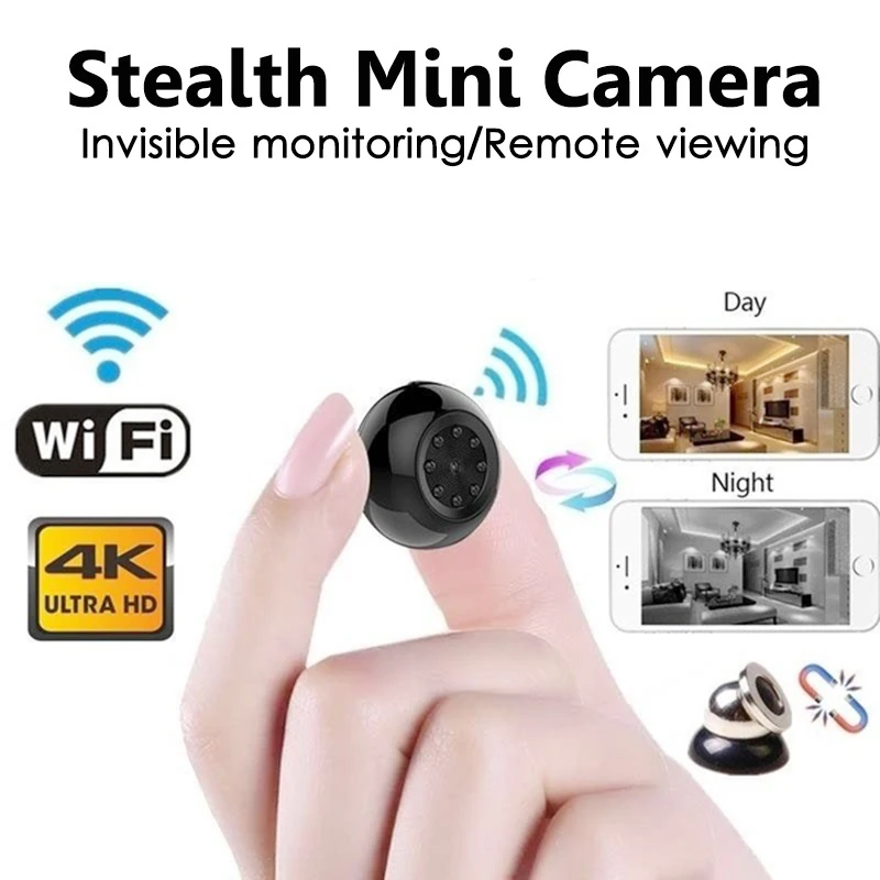 SQ17 4K HD 1080P Mini Camera Wireless WIFI With Infrared Night Vision DV Video Camcorder Remote Motion Detection Baby Monitor
SQ17 4K HD 1080P Mini Camera Wireless WIFI With Infrared Night Vision DV Video Camcorder Remote Motion Detection Baby Monitor