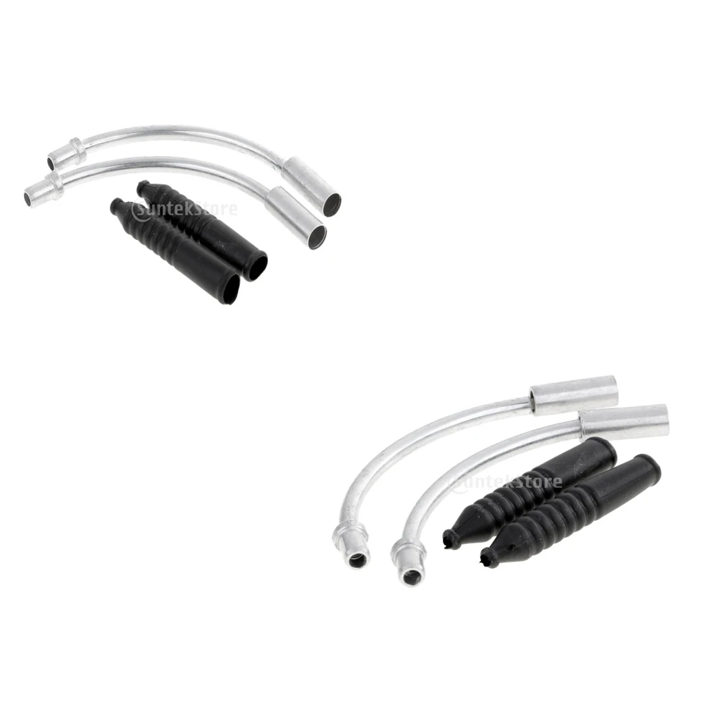 8 Pieces Liner V Brake Brake Noodle and Boot Set Bicycle Parts Accessories Aluminum Plastic 8 Pieces Liner V Brake Brake Noodle and Boot Set Bicycle Parts Accessories Aluminum Plastic