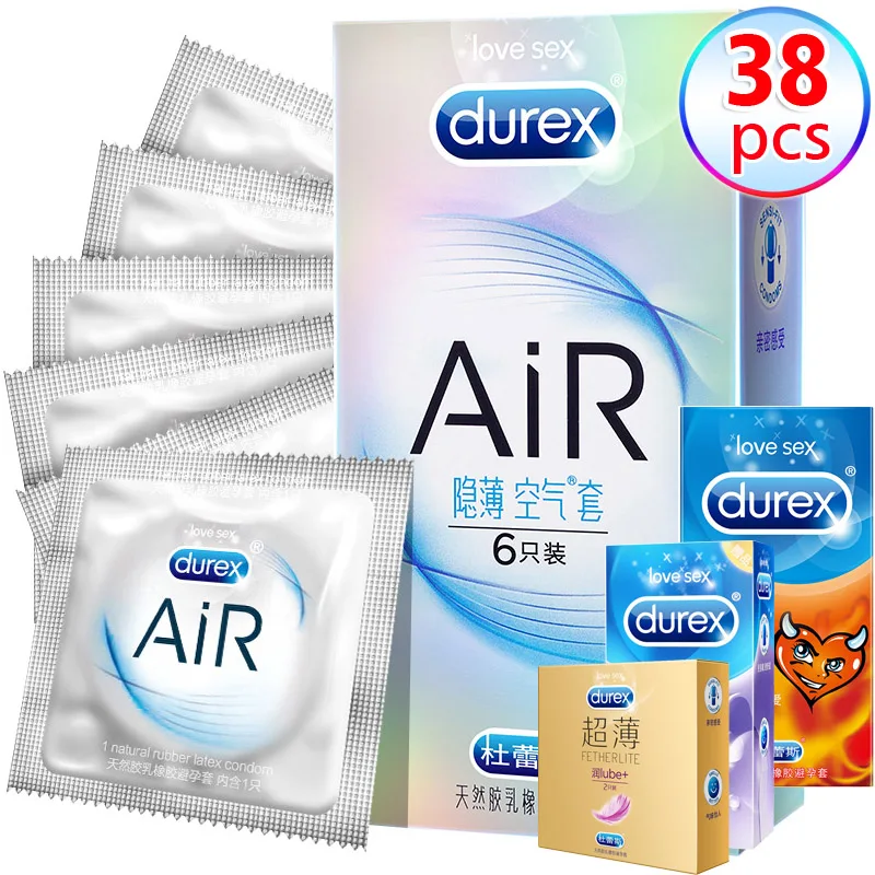 Durex Air презервативы из натурального латекса гладкой презерватив со смазкой